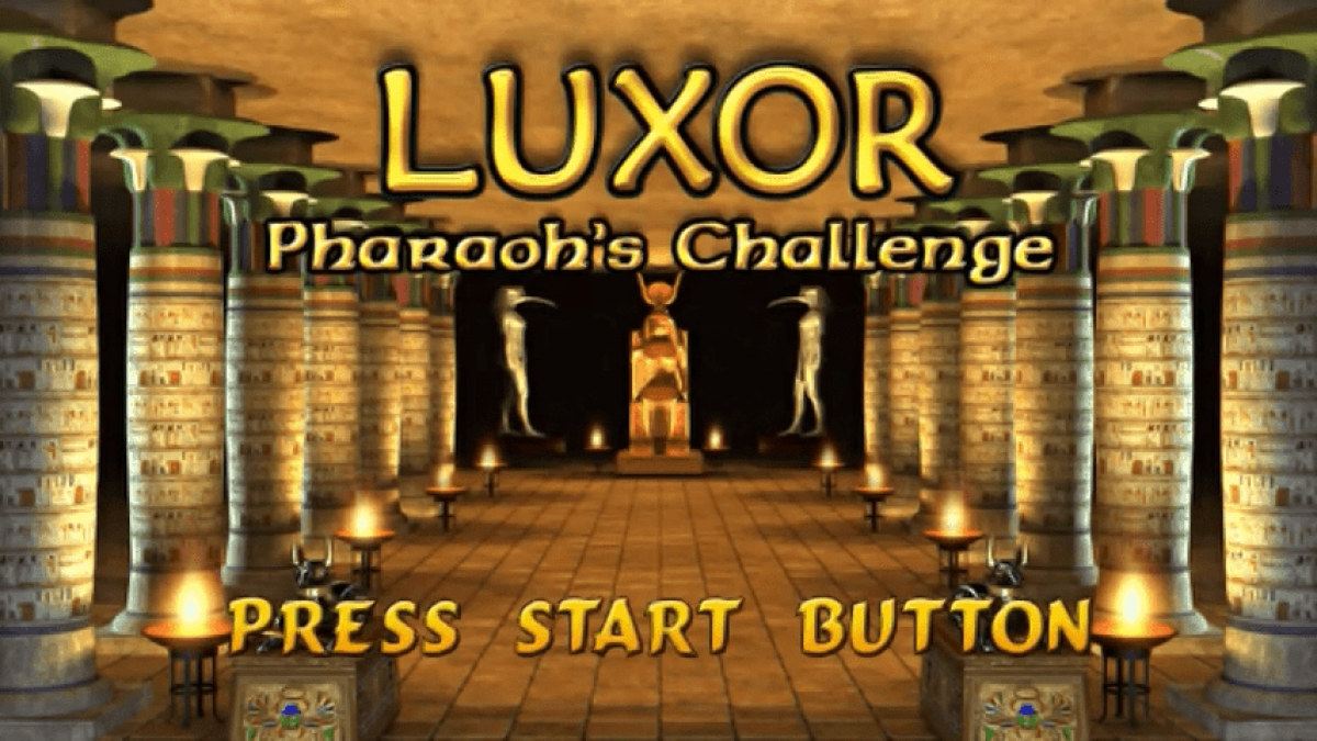 Luxor: Pharaoh's Challenge — PlayStation Portable (PSP)