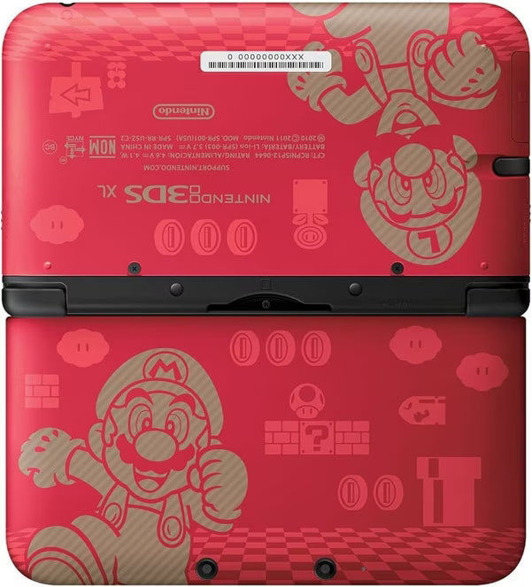 Nintendo 3DS XL (3DS) System [New Super Mario Bros. 2 Red & Gold Edition] – Good Condition