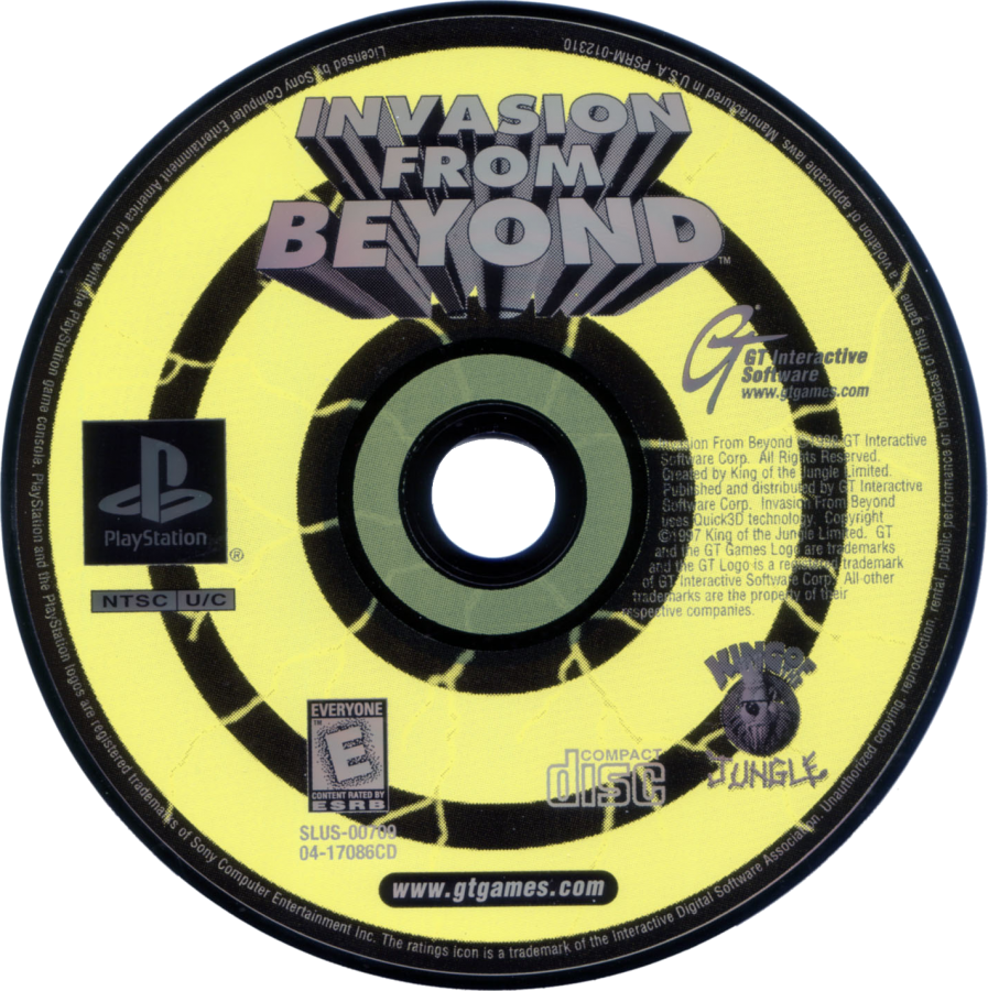 Invasion from Beyond – PlayStation 1 (PS1)