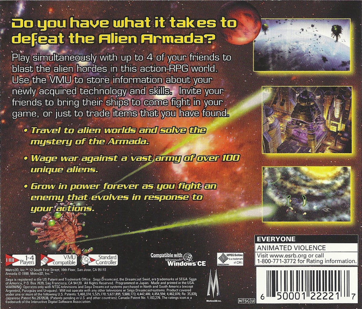 Armada – Sega Dreamcast (DC)