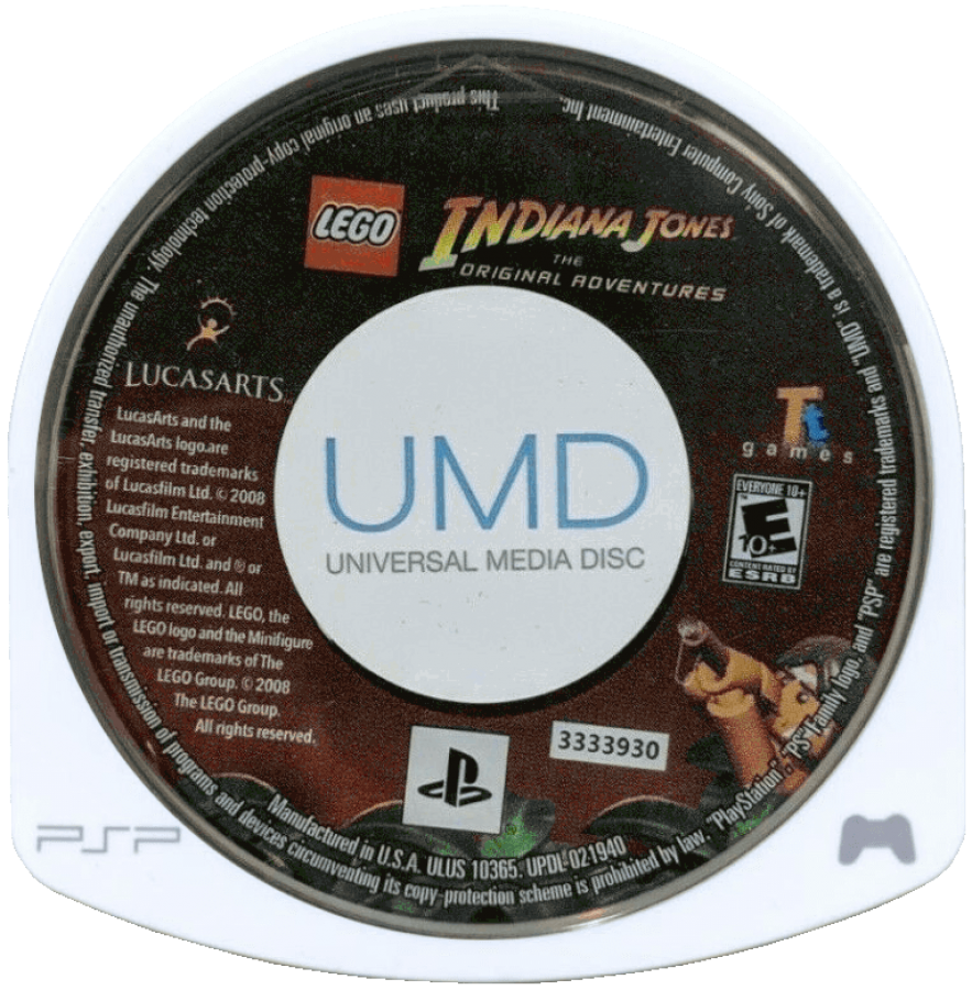 LEGO Indiana Jones The Original Adventures — PlayStation Portable (PSP)