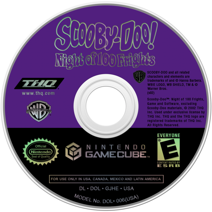 Scooby-Doo!: Night of 100 Frights – GameCube (GC)