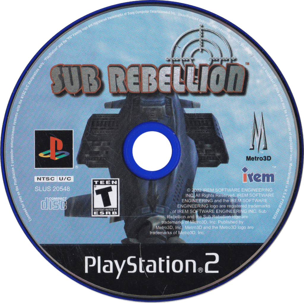 Sub Rebellion – PlayStation 2 (PS2)