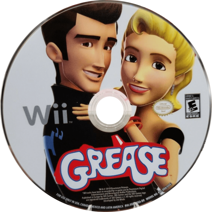 Grease: The Official Video Game – Nintendo Wii (Wii)