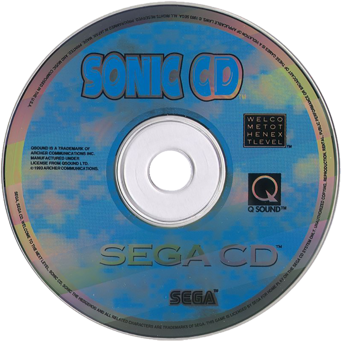 Sonic CD – Sega CD (SCD)