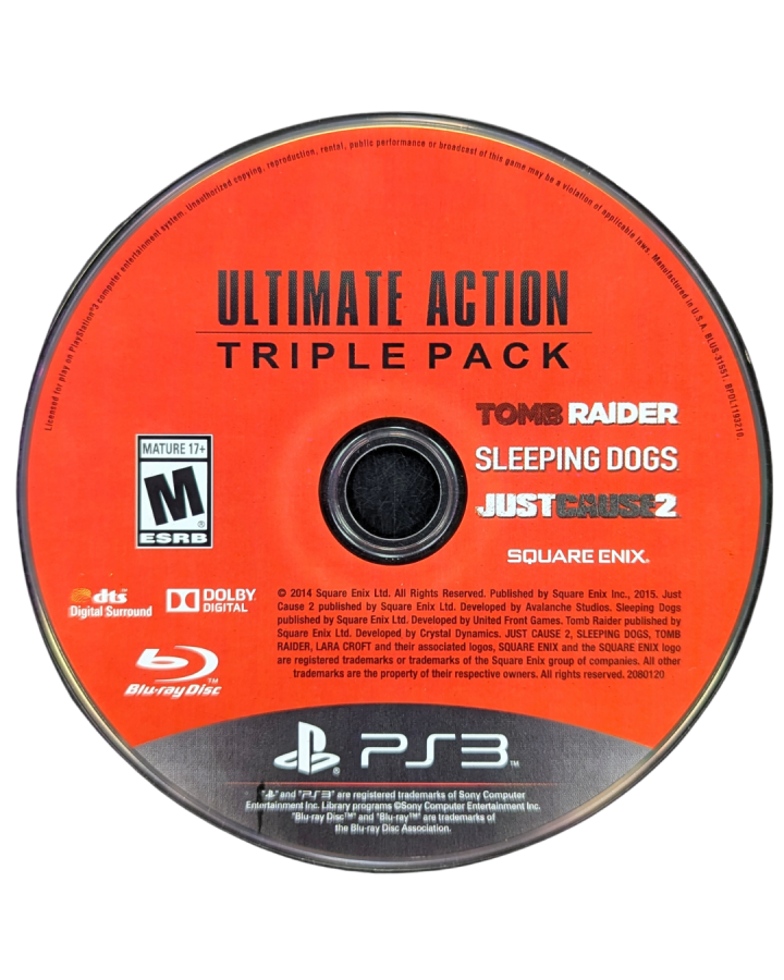Ultimate Action Triple Pack — PlayStation 3 (PS3)