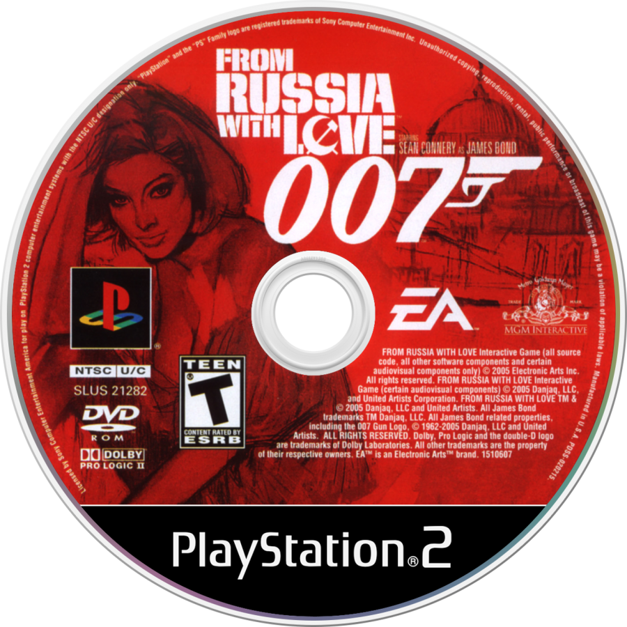 007: From Russia With Love – PlayStation 2 (PS2)