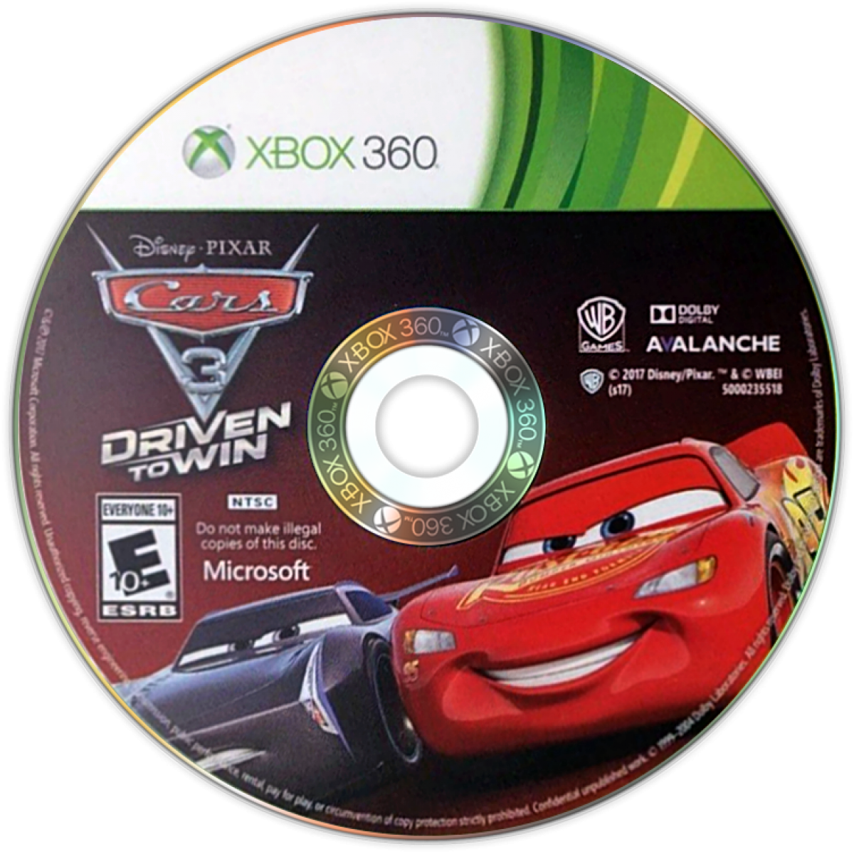 Cars 3 Driven to Win – Xbox 360 (X360)