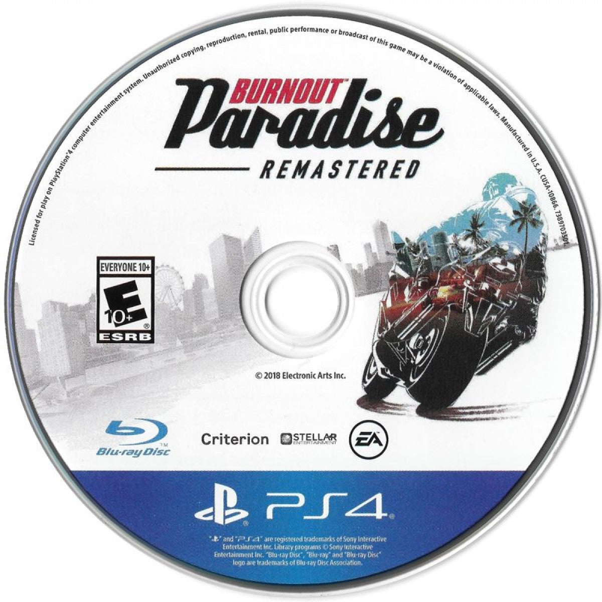 Burnout: Paradise Remastered – PlayStation 4 (PS4)