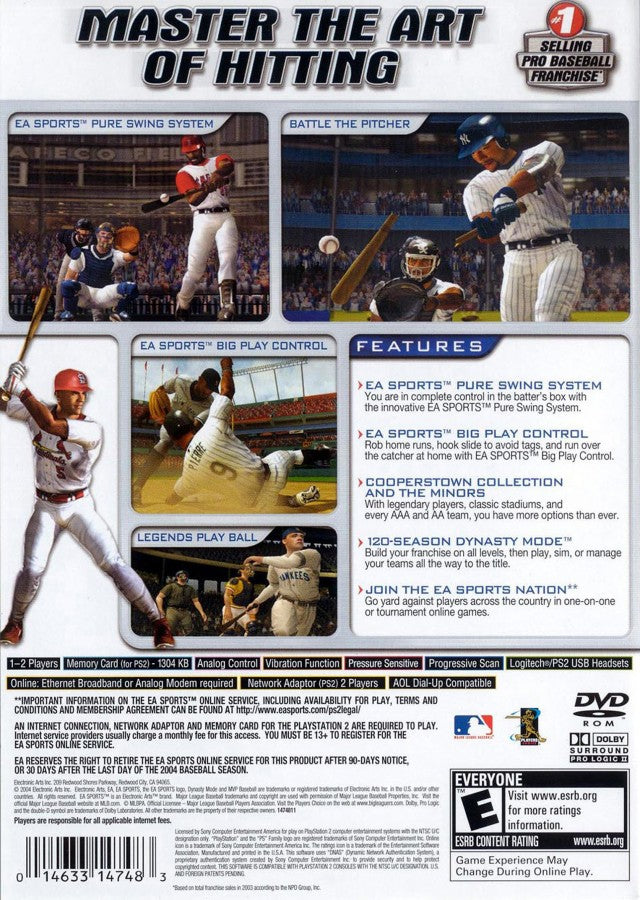 MVP Baseball 2004 – PlayStation 2 (PS2)