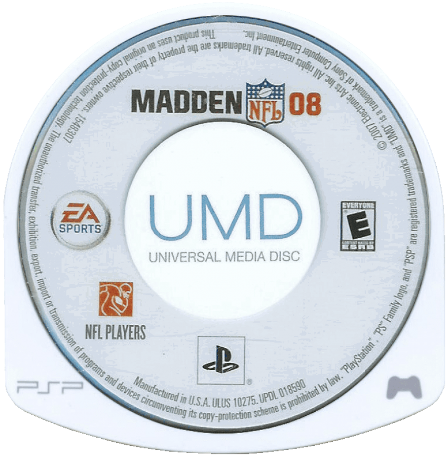 Madden NFL 2008 – PlayStation Portable (PSP)