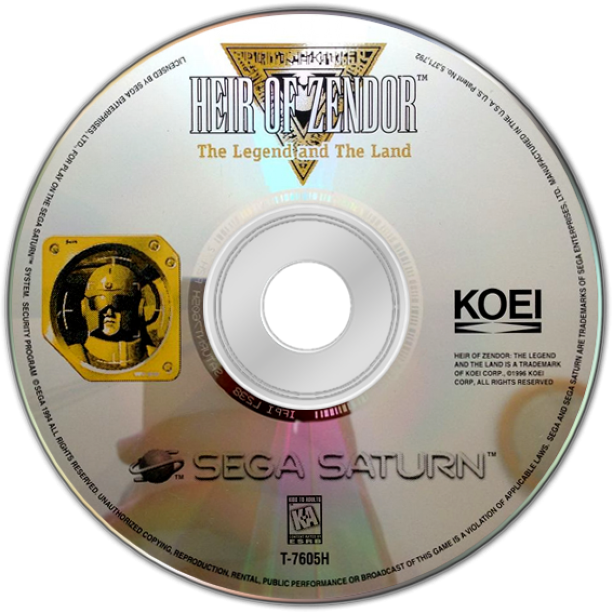 Heir of Zendor The Legend and The Land – Sega Saturn (SS)
