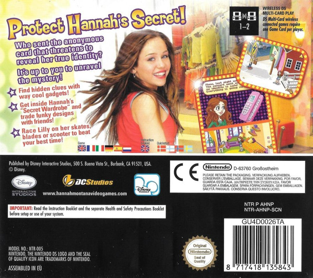 Hannah Montana – Nintendo DS (DS)