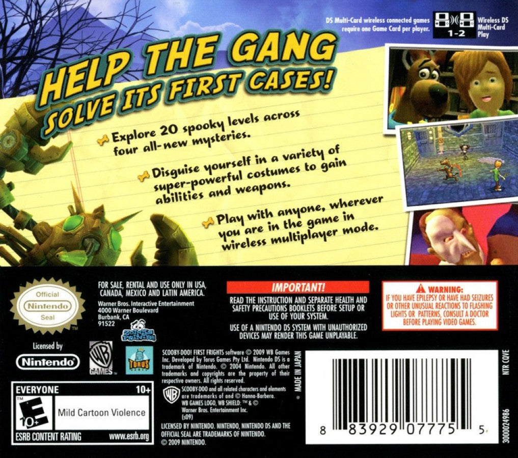 Scooby-Doo: First Frights – Nintendo DS (DS)