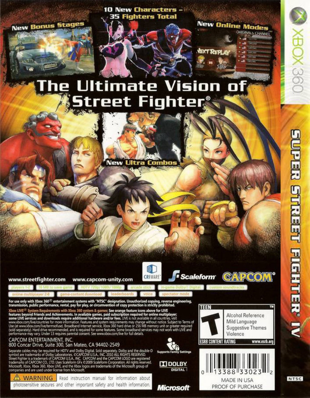 Super Street Fighter IV – Xbox 360 (X360)