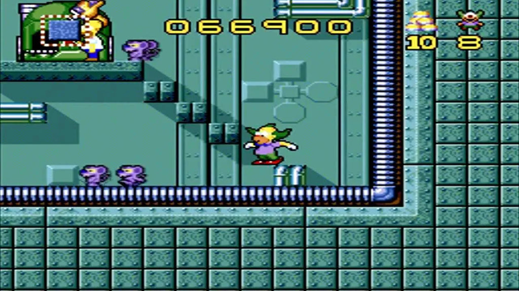 Krusty's Super Fun House — Super Nintendo Entertainment System (SNES)