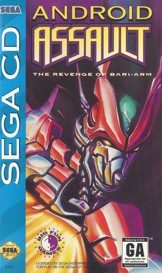 Android Assault – Sega CD (SCD)