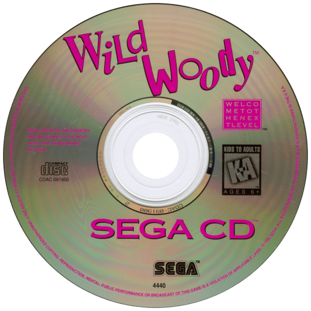 Wild Woody – Sega CD (SCD)