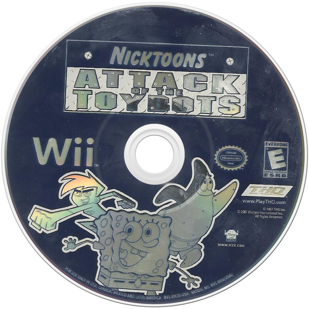 Nicktoons: Attack of the Toybots – Nintendo Wii (Wii)