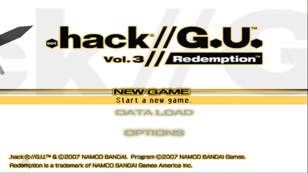 .hack//G.U. Redemption – PlayStation 2 (PS2)