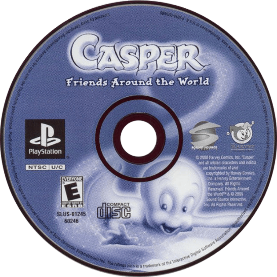 Casper: Friends Around the World – PlayStation 1 (PS1)