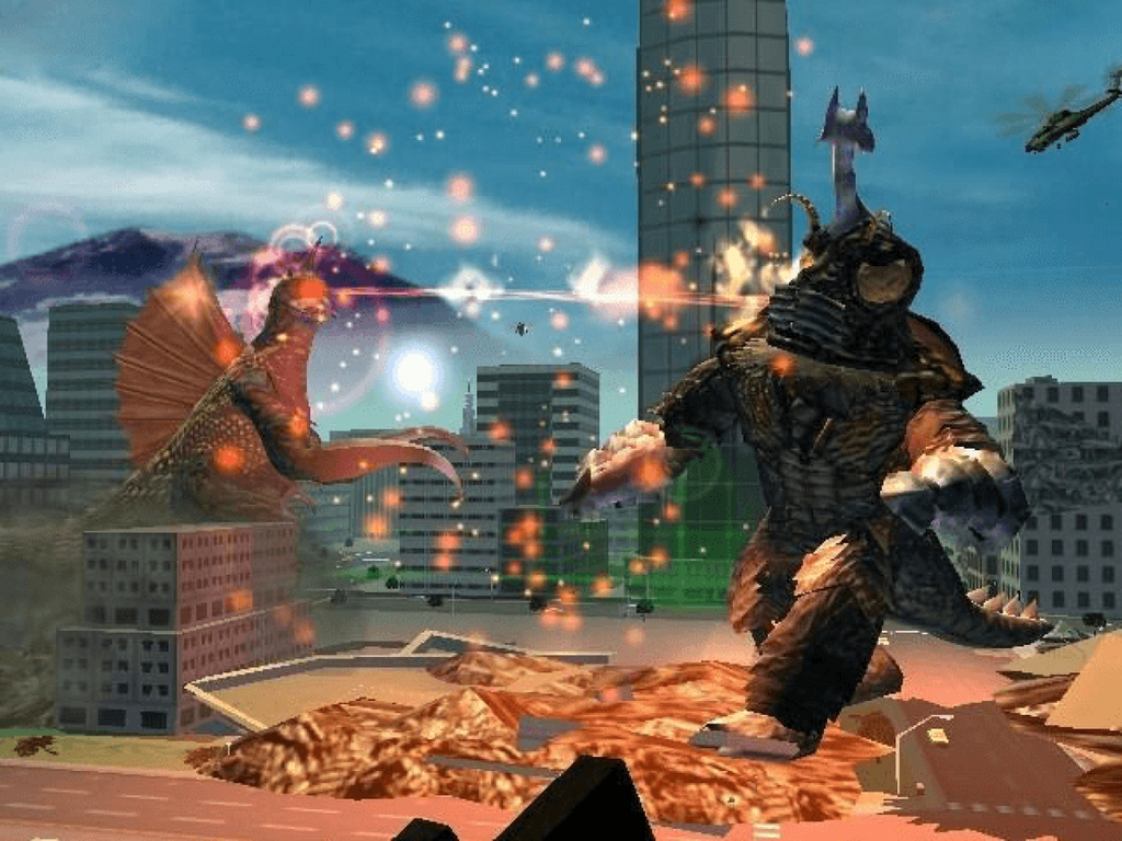 Godzilla: Destroy All Monsters Melee – Xbox (XBOX)