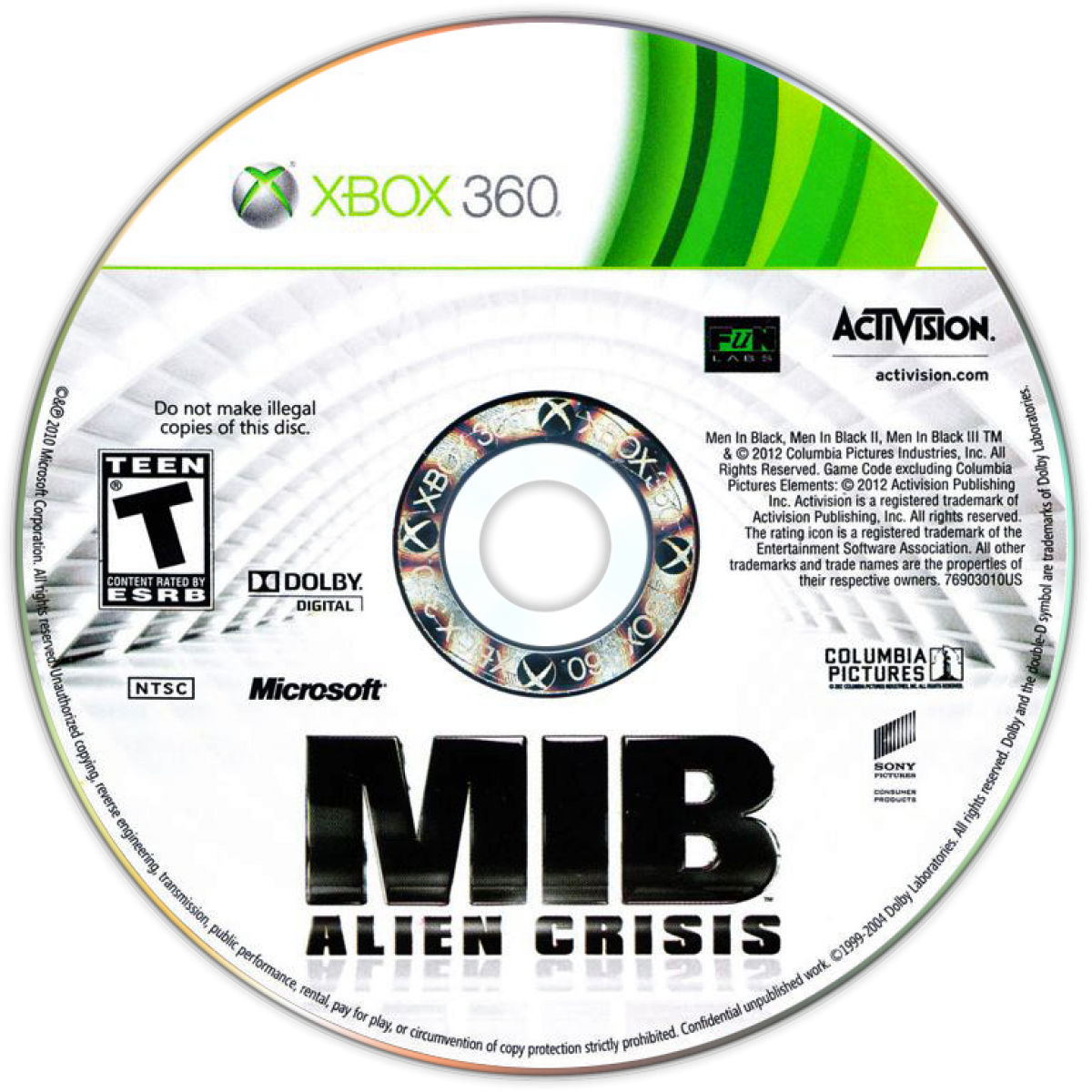 Men In Black: Alien Crisis – Xbox 360 (X360)