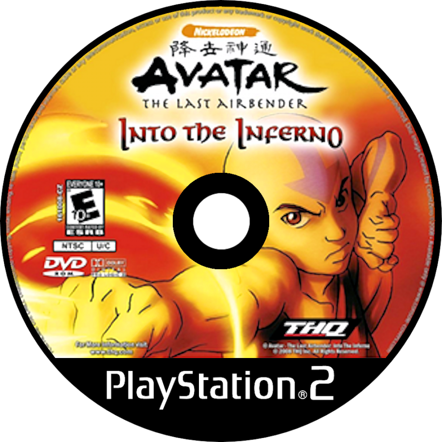 Avatar: The Last Airbender: Into the Inferno – PlayStation 2 (PS2)