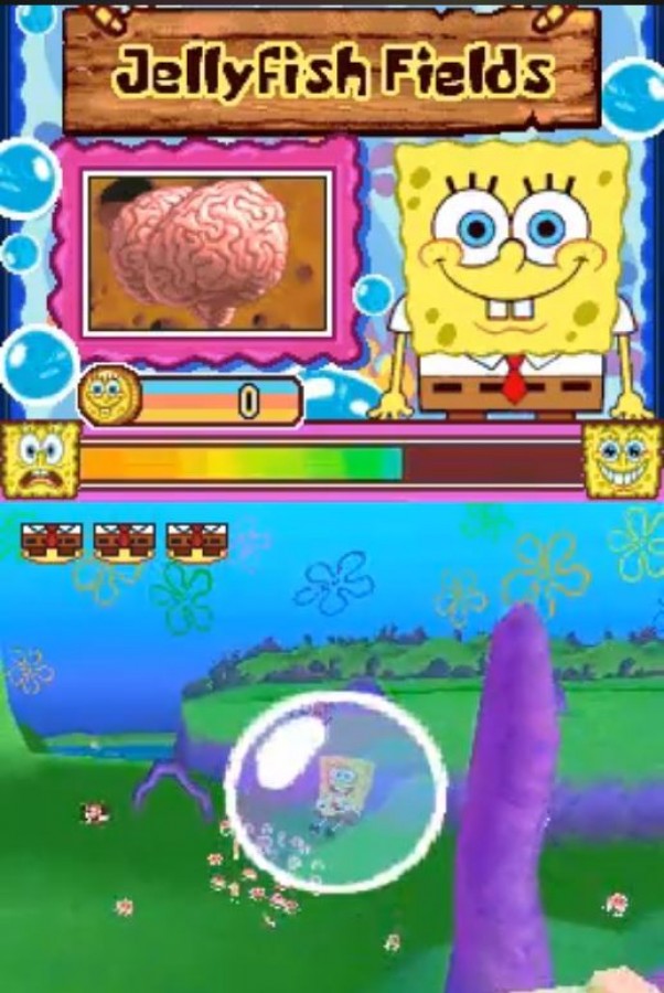 SpongeBob's Truth or Square — Nintendo DS (DS)