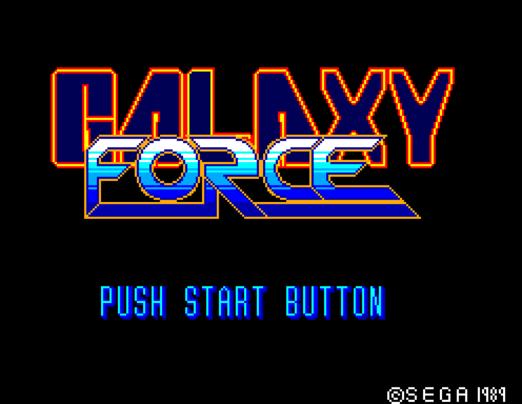 Galaxy Force – Sega Master System (SMS)