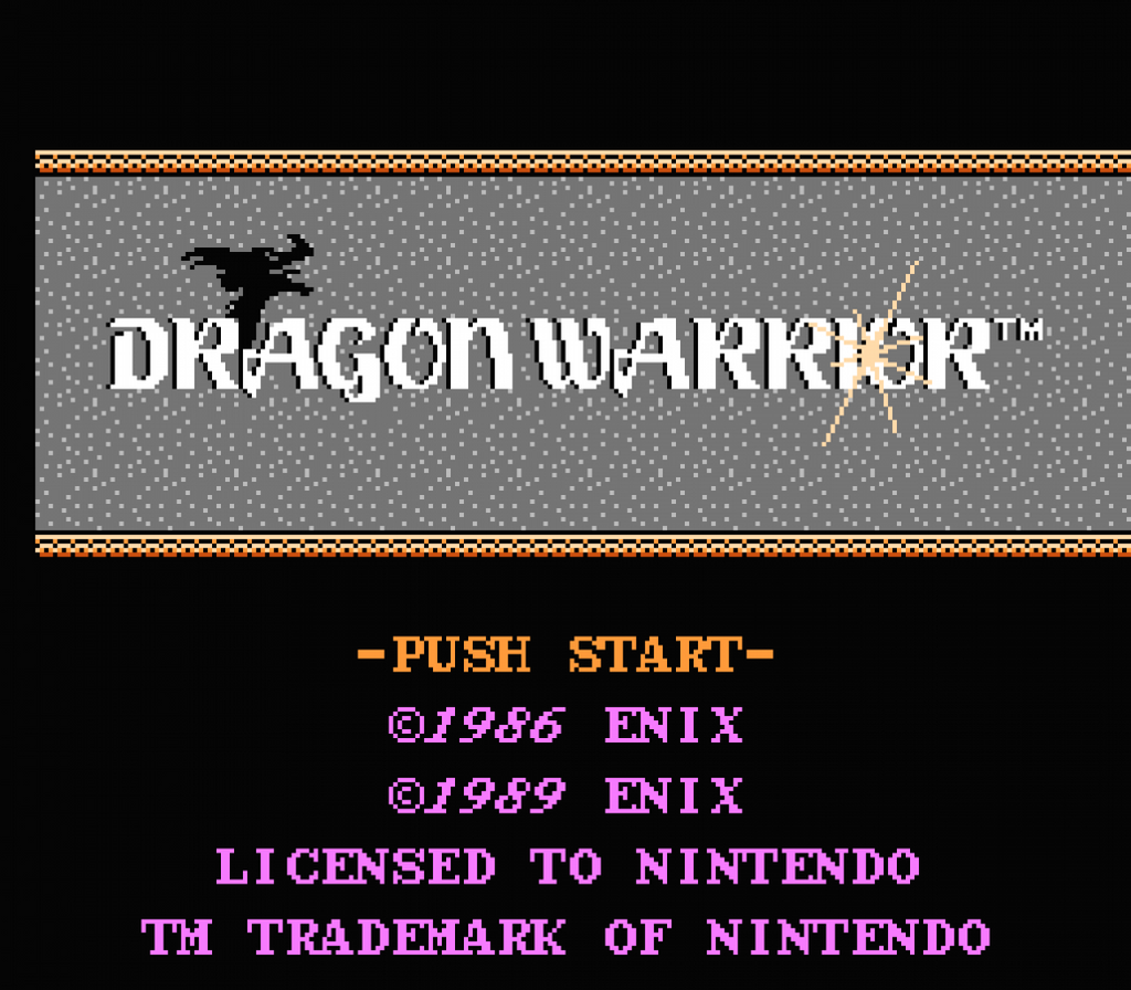 Dragon Warrior – Nintendo Entertainment System (NES)