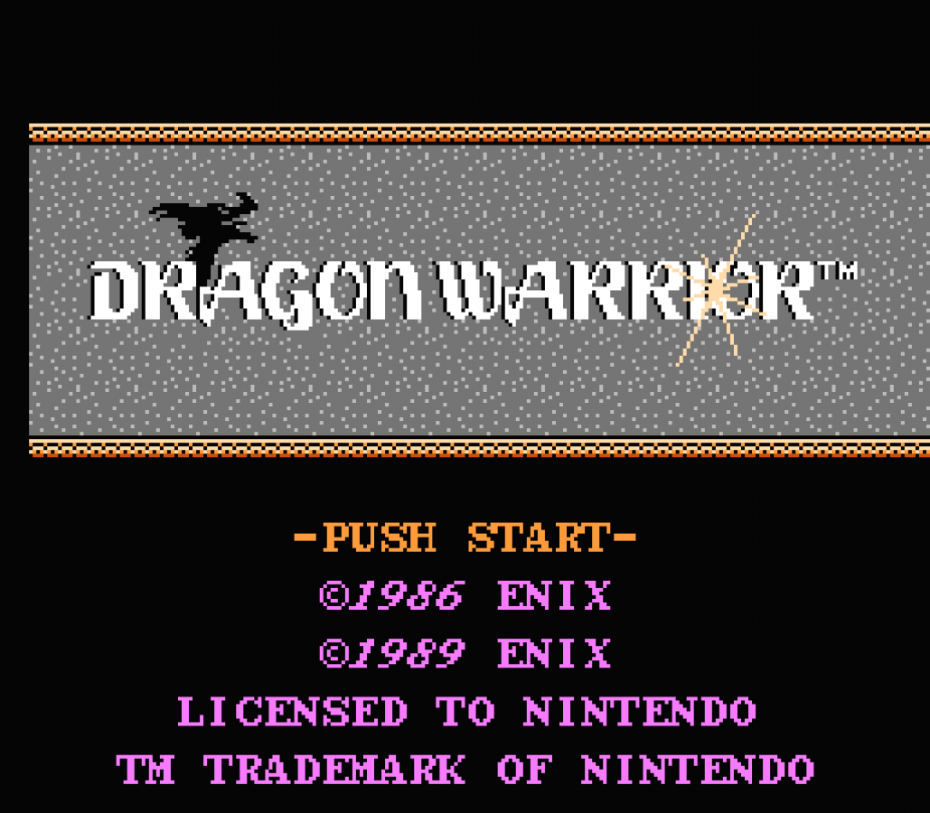Dragon Warrior – Nintendo Entertainment System (NES)