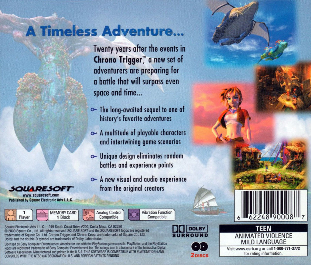 Chrono Cross – PlayStation 1 (PS1)