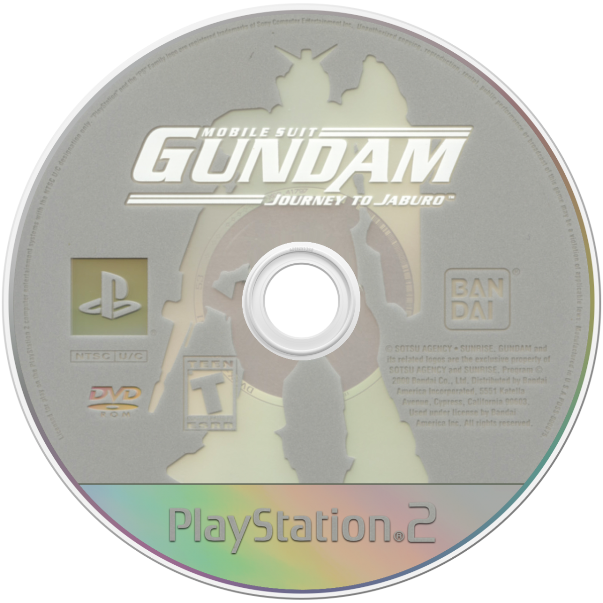 Mobile Suit Gundam: Journey to Jaburo – PlayStation 2 (PS2)