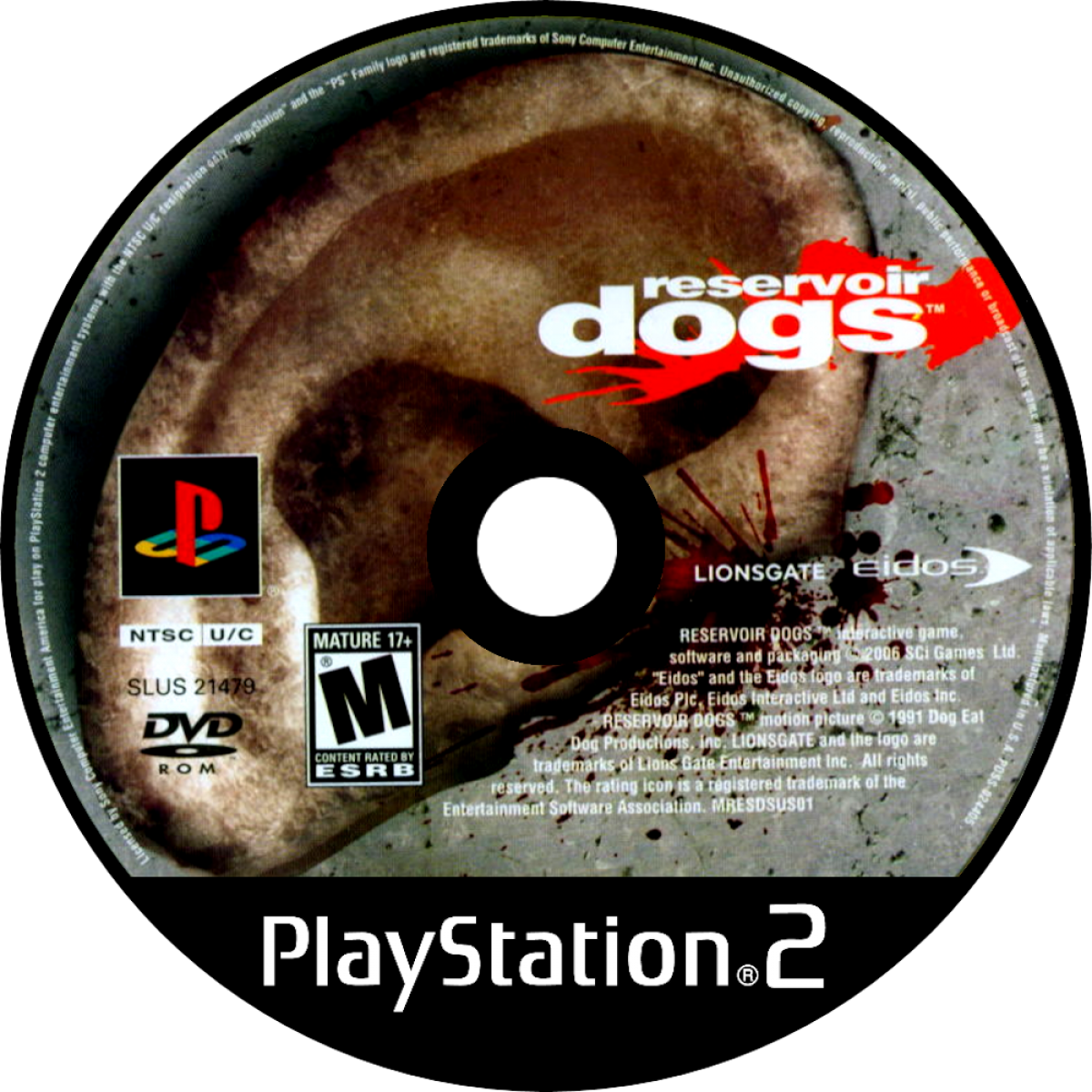 Reservoir Dogs – PlayStation 2 (PS2)