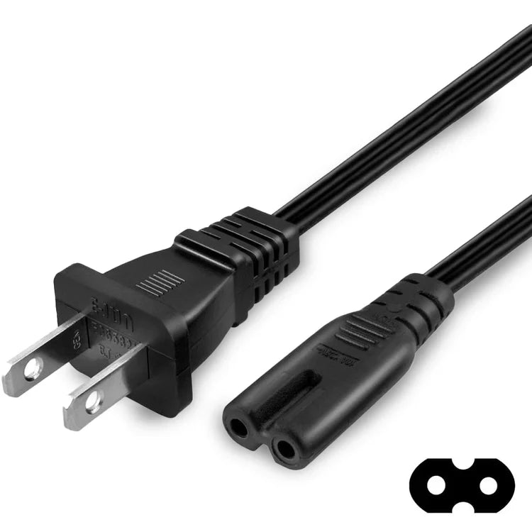 Universal Power Cable for PS3/PS4/Xbox/Xbox One/Xbox Series X|S (6 ft) – Accessory