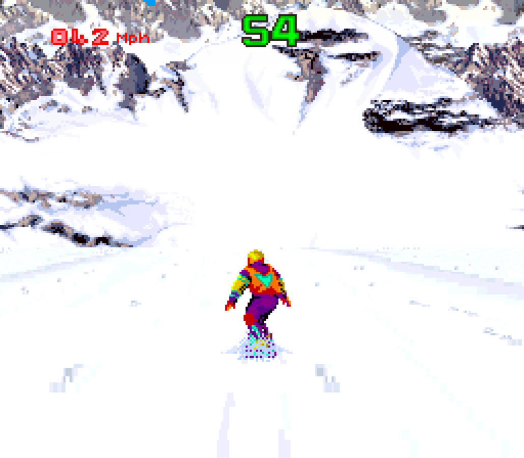 Skiing & Snowboarding: Tommy Moe's Winter Extreme – Super Nintendo Entertainment System (SNES)