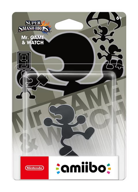 Mr. Game & Watch Amiibo [Super Smash Bros.] [Sealed] – Nintendo Amiibo
