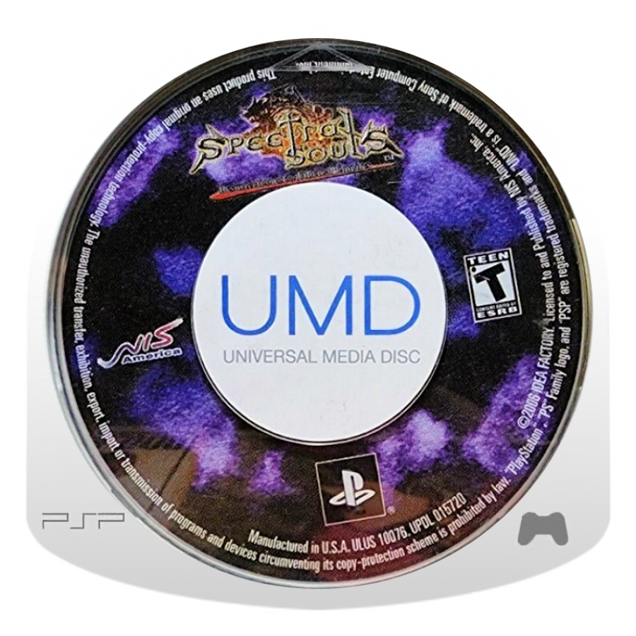 Spectral Souls: Resurrection of the Ethereal Empires – PlayStation Portable (PSP)