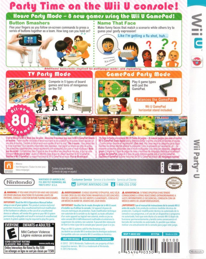 Wii Party U – Nintendo Wii U (WiiU)