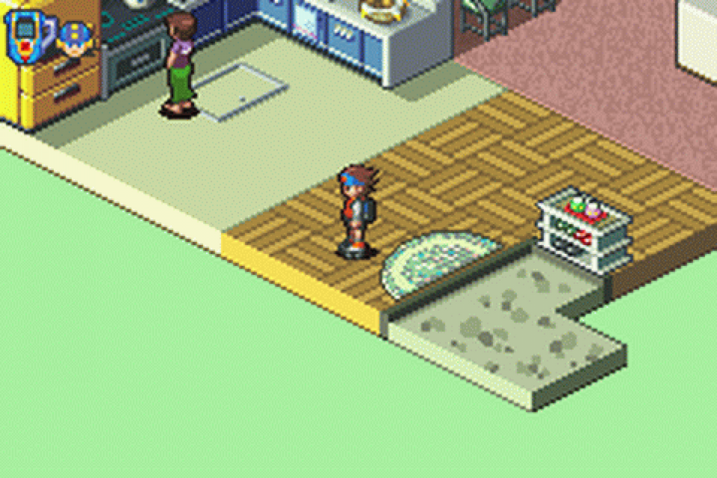 Mega Man Battle Network 4: Red Sun – Game Boy Advance (GBA)
