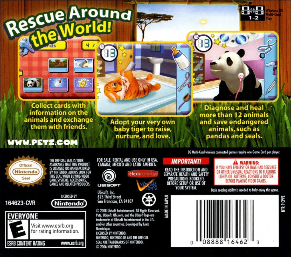 Petz: Rescue Wildlife Vet – Nintendo DS (DS)