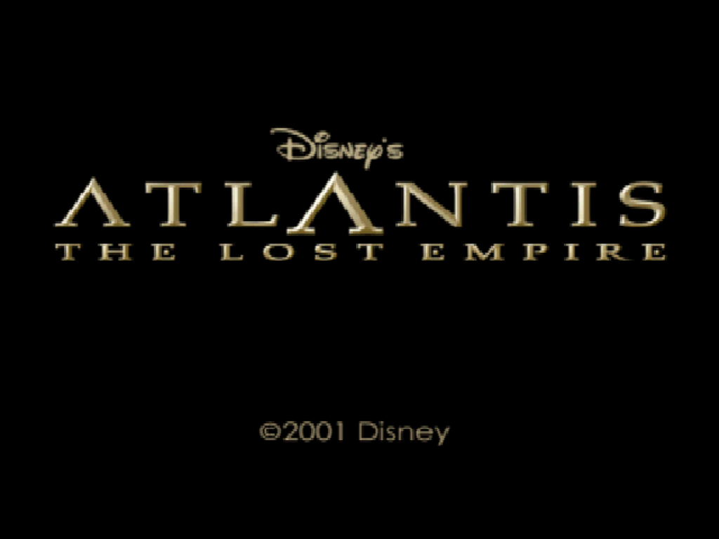 Disney Atlantis: The Lost Empire – PlayStation 1 (PS1)