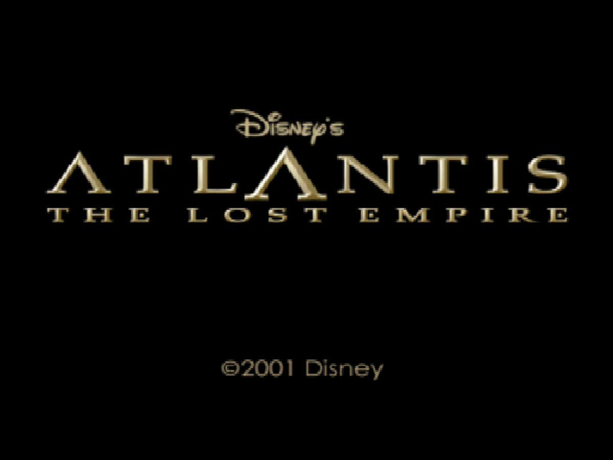 Disney Atlantis: The Lost Empire – PlayStation 1 (PS1)