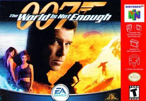 007 World Is Not Enough [Blue Cart][Game Only] – Nintendo 64 (N64)