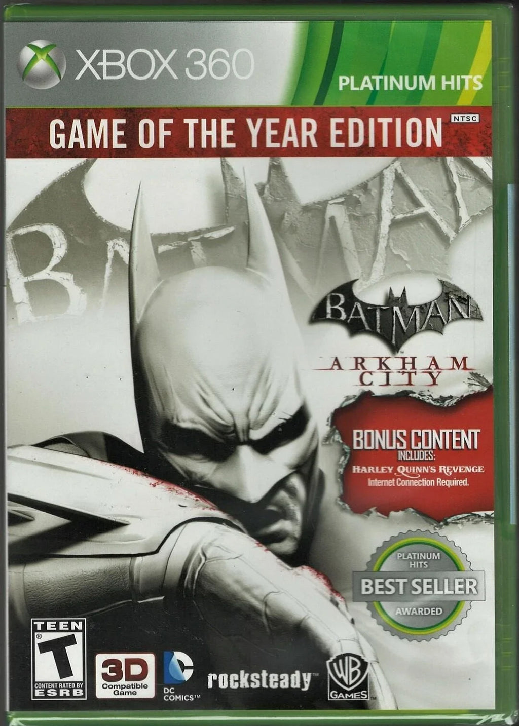Batman: Arkham City [Platinum Hits Game of the Year] – Xbox 360 (X360)