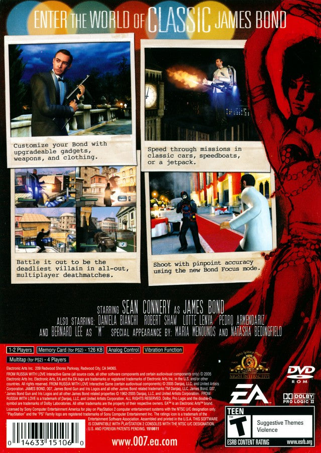 007: From Russia With Love – PlayStation 2 (PS2)