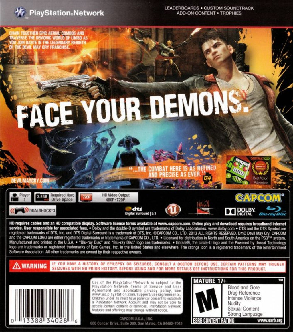 Devil May Cry [Walmart Exclusive] – PlayStation 3 (PS3)