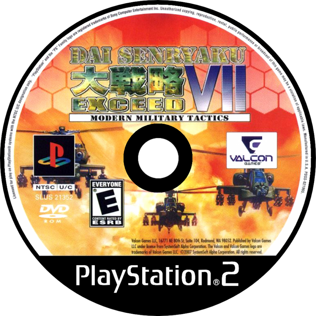 Dai Senryaku VII: Modern Military Tactics – PlayStation 2 (PS2)