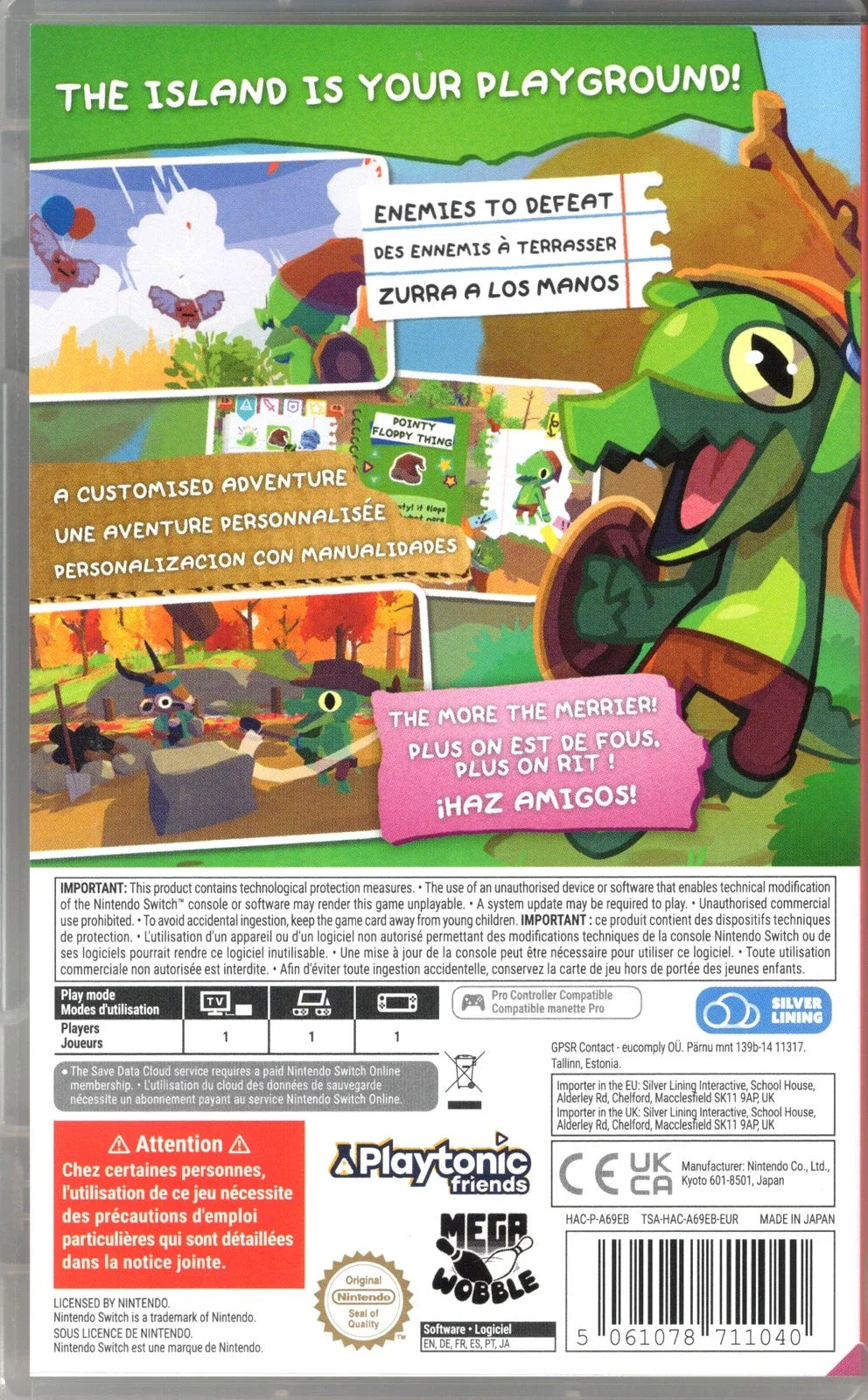 Lil Gator Game (PAL) – Nintendo Switch (NS)